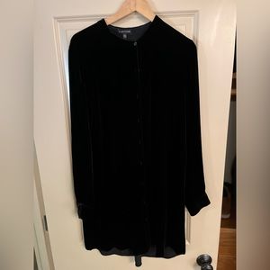 Gorgeous Eileen Fisher velvet tunic